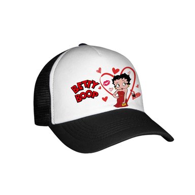 GORRA BETTY BOOP 02 BLANCO NIÑO