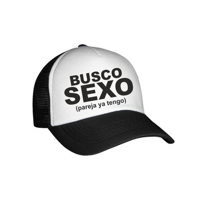 GORRA FRASES ENAMORADOS 19 BLANCO ADULTO