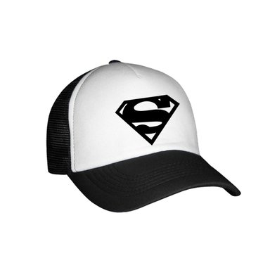 GORRA SUPERMAN 03 BLANCO ADULTO