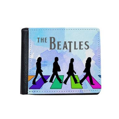 BILLETERA NEGRO HOMBRE BEATLES 04