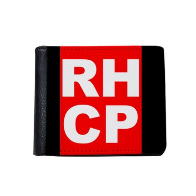 BILLETERA NEGRO HOMBRE RED HOT CHILI PEPPERS 02
