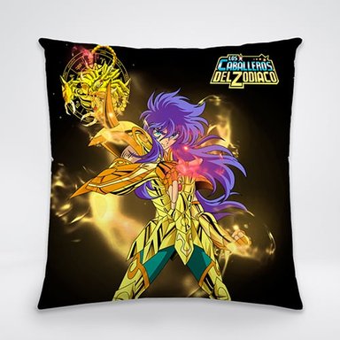 COJIN CABALLEROS DEL ZODIACO 07 BLANCO