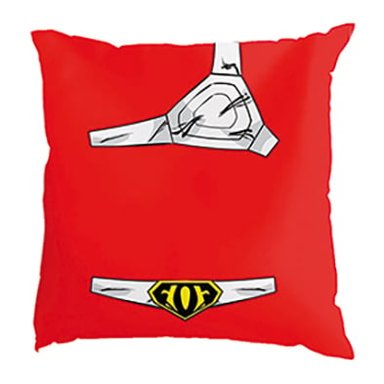 COJIN CABALLEROS DEL ZODIACO 02 BLANCO