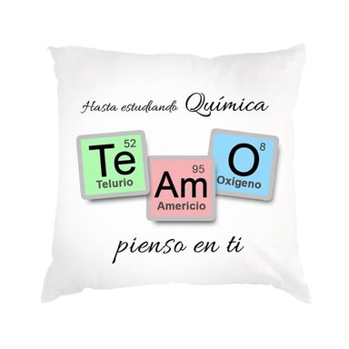 COJIN DIA DE LOS ENAMORADOS SAN VALENTIN 18 BLANCO