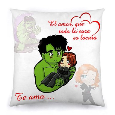 COJIN DIA DE LOS ENAMORADOS SAN VALENTIN 45 BLANCO