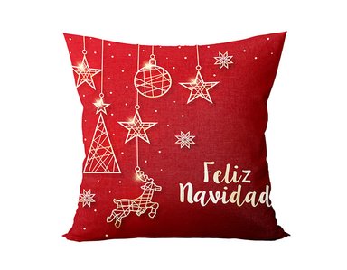 COJIN NAVIDAD 09 BLANCO