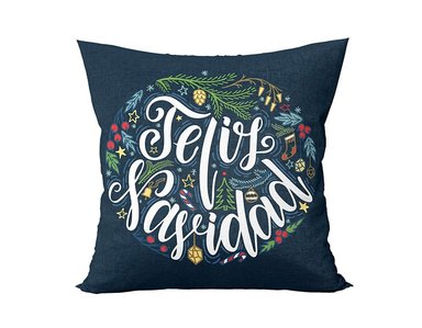 COJIN NAVIDAD 05 BLANCO