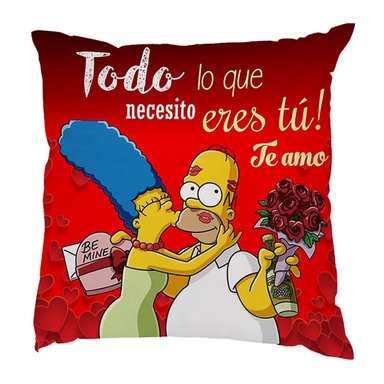 COJIN DIA DE LOS ENAMORADOS SAN VALENTIN 40 BLANCO