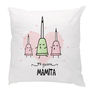 COJIN DIA DIA DE LA MADRE 10 BLANCO