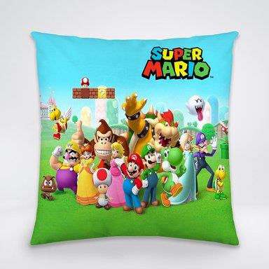 COJIN MARIO BROS 08 BLANCO