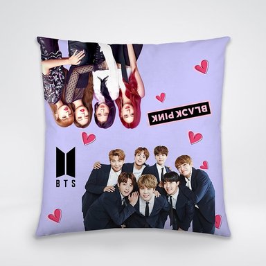 COJIN BLACK PINK 03 BLANCO