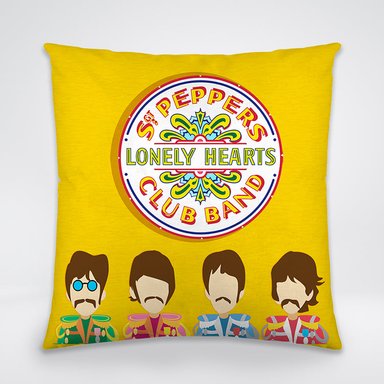 COJIN THE BEATLES 01 BLANCO