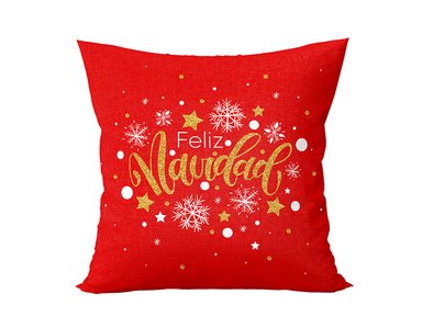 COJIN NAVIDAD 24 BLANCO