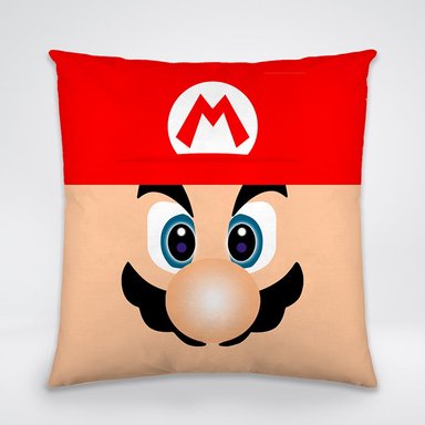 COJIN MARIO BROS 04 BLANCO