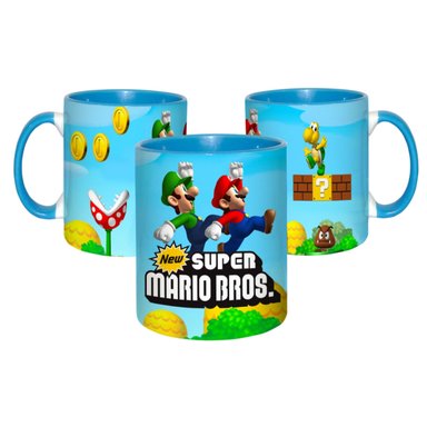 TAZA MARIO BROS 08