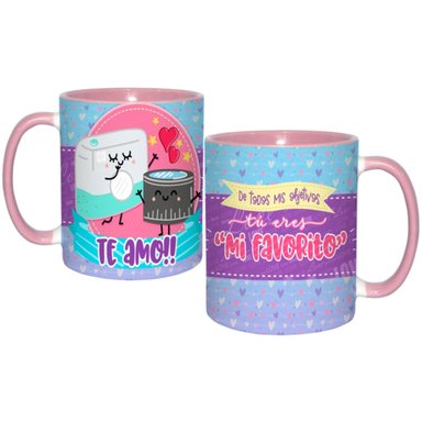 TAZA DIA DE LOS ENAMORADOS SAN VALENTIN 16