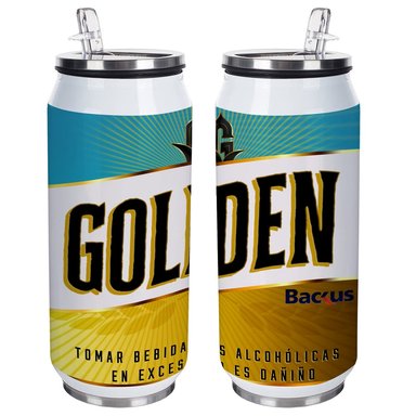 TERMO LATA CERVEZA GOLDEN