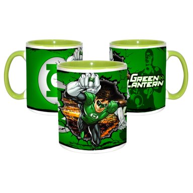 TAZA HEROES LINTERNA VERDE