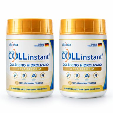 COLÁGENO VISCOFAN COLLINSTANT® EN POLVO HIDROLIZADO PREMIUM ALEMAN PURO 200GR
