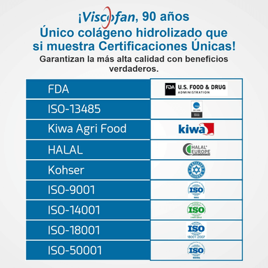 COLÁGENO VISCOFAN COLLINSTANT® EN POLVO 500GR HIDROLIZADO ALEMAN ULTRA PREMIUM - 6