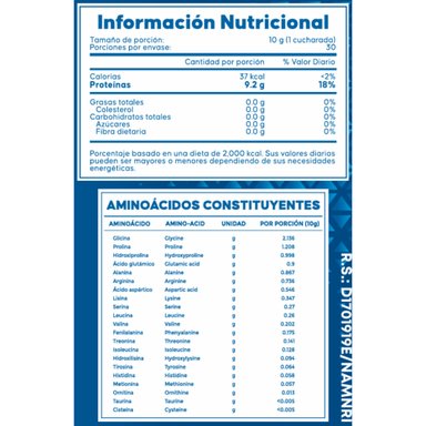 COLÁGENO VISCOFAN COLLINSTANT® EN POLVO HIDROLIZADO PREMIUM ALEMAN PURO 500GR X2 UNIDADES - 3