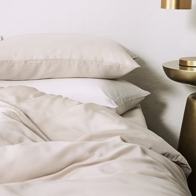 SET CUBRE DUVET HOME BRANDS KING BAMBÚ BEIGE