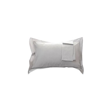 FUNDA ALMOHADA HOME BRANDS BAMBÚ 90X50CM GRIS CLARO 2 POR SET