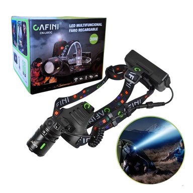 LINTERNA FRONTAL CAFINI ZOOM L693C 30W RECARGABLE