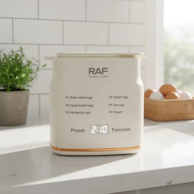 HERVIDOR DE HUEVOS CON PANTALLA DIGITAL RAF R0051