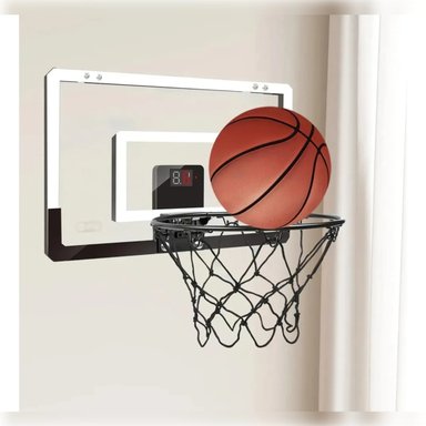 MINI TABLERO DE BASQUET PORTATIL CON MARCADOR LED - 1