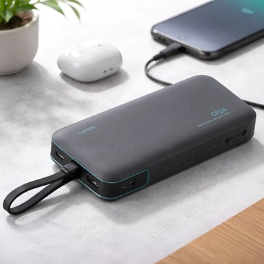 CARGADOR PORTATIL CUKTECH 20000MAH CARGA RÁPIDA 40W - 2