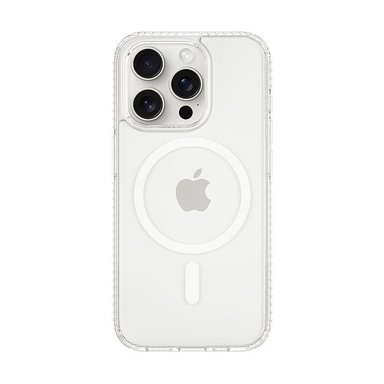 CLEAR CASE MAGNETIC 15 PRO TRANSPARENTE - 1