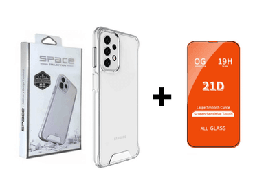 CASE SPACE Y VIDRIO TEMPLADO PARA SAMSUNG A23 - 1