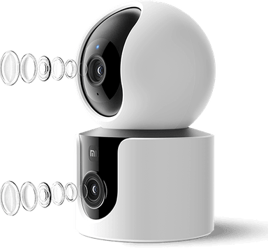 CÁMARA DE SEGURIDAD XIAOMI SMART CAMERA C300 DUAL WIFI 2K 360 - 2