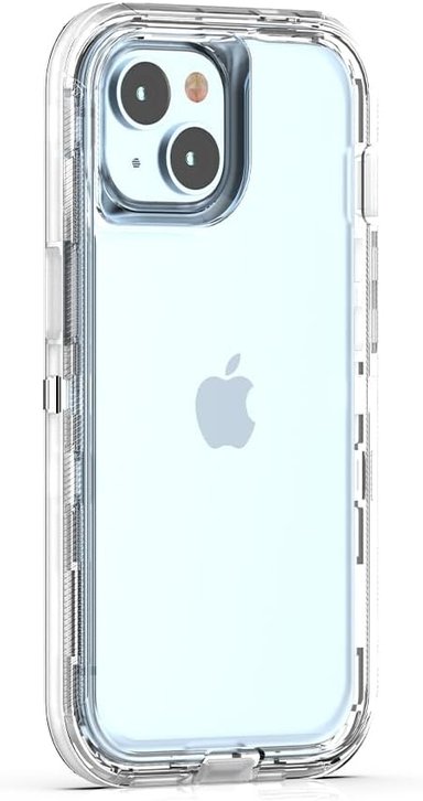 CASE 360 SON 3 EN 1 TRANSPARENTE PARA IPHONE 13 - 1