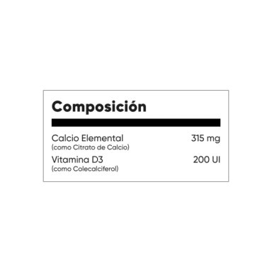 SUPLEMENTO MASON NATURAL CITRATO DE CALCIO CON VIT D3 60 TABLETAS - 2