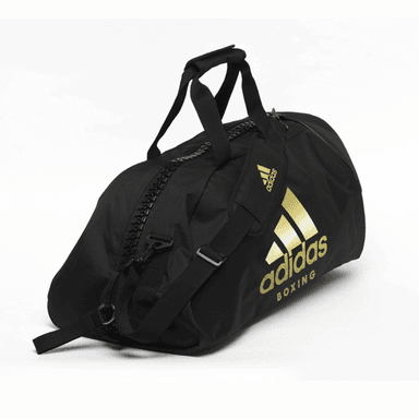 ADIDAS BOXING BAG 2 IN 1 - BLACK/GOLD - L - 2