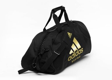 ADIDAS BOXING BAG 2 IN 1 - BLACK/GOLD - L - 6