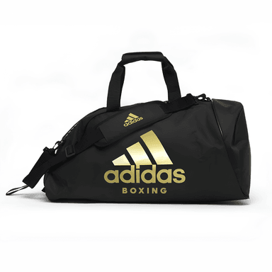 ADIDAS BOXING BAG 2 IN 1 - BLACK/GOLD - M
