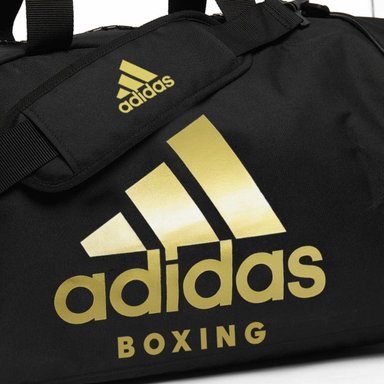 ADIDAS BOXING BAG 2 IN 1 - BLACK/GOLD - M - 4