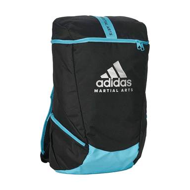MOCHILA ADIDAS BOXING - BLACK/CYAN - M
