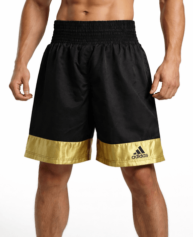 SHORT PRO BOXEO ADIDAS BLACKGOLD