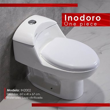 INODORO ONE PIECE BLANCO IN2002 - 2