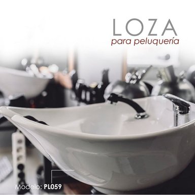 LAVAMANOS PARA PELUQUERÍA BLANCO PL013 - 4