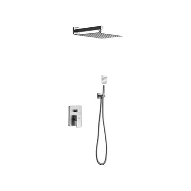 MEZCLADORA PARA DUCHA Y TELEFONO SATINADO MT304-010D9