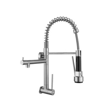 LLAVE GANSO DE COCINA SATINADO LC304-309902