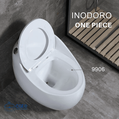 INODORO FRATELLI 9906 ONE PIECE OVALADO BLANCO - 4