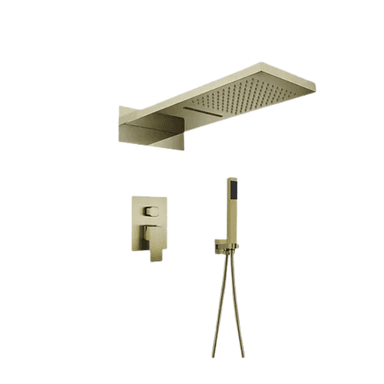 MEZCLADORA XM MT020D5507 MONOCOMANDO DUCHA DORADO