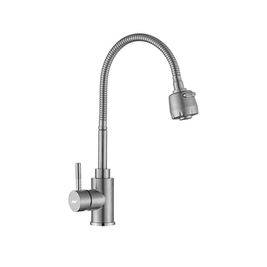 MEZCLADORA XM MC304-01093 MONOCOMANDO COCINA SATINADO GRIS CLARO