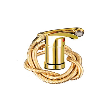 MEZCLADORA XM M0187D MONOCOMANDO LAVACABEZA PELUQUERÍA DORADO